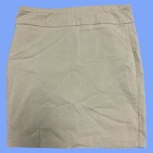 Miraclesuit Tan Pencil Skirt Size 12